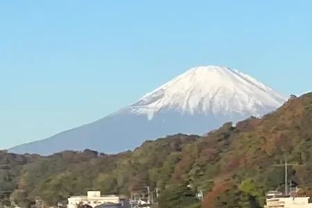 大磯からの富士山